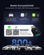 WityEye Wireless CarPlay & Android Auto Adapter – Kabellos mit WiFi 6 & Bluetooth 5.4 – Bild 6