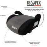 PETEX Max Plus Kindersitzerhöhung mit Isofix – i-Size ECE R129 für 125–150 cm – Bild 3