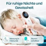 HIMMELSHAUCH MEDICAL 3-in-1 Infrarot-Fieberthermometer – Ohr & Stirn für Babys & Erwachsene – Bild 5
