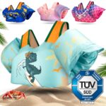 KIDVERSE Schwimmweste Kinder 3-6 Jahre – Geprüfte Schwimmlernhilfe mit integrierten Schwimmflügeln