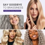 Karseell Purple Haarmaske 500ml – Neutralisiert Gelbstich für blondes & graues Haar – Bild 7