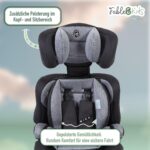 FableKids Autokindersitz 15 M.–150 cm mit 3-Punkt-Sicherheitsgurt – ECE R129/03 zertifiziert – Bild 3
