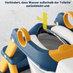Rabb 1st Toilettenleiter für Kinder – 2-in-1 Trainingssitz mit Trittbrett für Jungen & Mädchen – Bild 5