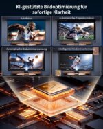 PUTRIMS S36 Smart Beamer 4K – Native 1080P mit Autofokus & 330° Ständer für Heimkino – Bild 6