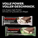 Powerbar 52% Protein Plus Chocolate Nut – 20x50g Proteinriegel für Muskelaufbau – Bild 3