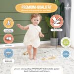 Krabbelmatte Baby 150x180cm faltbar – XPE-Schaumstoff rutschfest & schadstoffrei – Bild 6