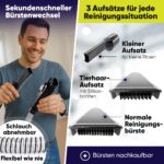 Burgfels PRO14WS Nasssauger 550W – Profi-Polsterreiniger & Teppichreiniger Gerät – Bild 6