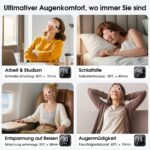 EASICUTI Wärmeaugenkompresse mit 4 Temperaturstufen – Schlafmaske für trockene Augen – Bild 7
