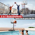Yohood Basketballkorb 100–305 cm Höhenverstellbar – Outdoor Ständer mit bruchsicherer PC-Rückwand – Bild 5