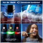 Oral-B iO Series 6 Elektrische Zahnbürste Schwarz – 5 Putzmodi mit KI-App – Bild 6