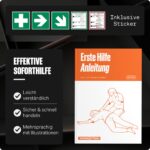 WERKSTEIN® Erste Hilfe Kasten DIN 13157:2021 – Verbandskasten mit Wandhalterung für Betrieb & Zuhause – Bild 9