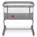 Lionelo Aurora 3in1 Babybett bis 9 kg – Beistellbett, Wiege & Stubenwagen mit Höhenverstellung – Bild 11