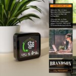 Brandson CO2-Messgerät mit Alarm – Luftqualitätsprüfer für Raumluft & Gesundheit – Bild 4