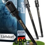 Liebdorf® Steckachse M12 x 1.0 für Fahrradanhänger – universelle Kupplung