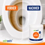 winwinCLEAN Reinigungsschaum 1kg – Kraftvoller WC- & Universalreiniger mit Orangenduft – Bild 3