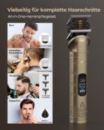 VGRPRO Profi Haarschneidemaschine & Trimmer Set – Kabellos mit Folienrasierer für Salon-Qualität – Bild 3