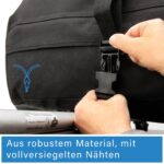 FISCHER Dachbox 270L faltbar – Wasserabweisend & hochstabil für Relingträger – Bild 4