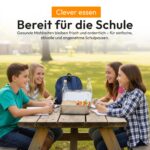 Dimono Lunchbox 2400ml – Auslaufsichere Edelstahl-Bento-Box mit Trennfächern – Bild 7