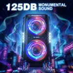 W-KING T9 PRO 270W Bluetooth Lautsprecher – 125dB Party Box mit Dual-Woofers & Karaoke – Bild 4