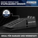 WERKTHOR Auffahrrampen PKW 2er Set – bis 5 Tonnen Tragkraft für sichere Wartungsarbeiten – Bild 7