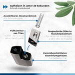 WOLKENKRAFT ÄRiS ULTRA Premium Vaporizer Gun Metal – Titankammer & ECA-Technologie – Bild 3