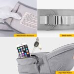 GAGAKU Baby Hüftsitz mit 4 Tragepositionen – Ergonomische Babytragehilfe für 0-36 Monate – Bild 8