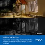 Tapo C410 KIT Solar Überwachungskamera – 2K Nachtsicht mit Solarpanel & Personenerkennung – Bild 6