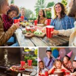 AOLUXLM Partybecher 473ml – 100er Set American Red Cups für Feiern & Events – Bild 6