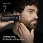 Braun Series 7 Barttrimmer BT7545 – Kabelloser Bartschneider mit 40 Längen & 120 Min. Akku – Bild 2