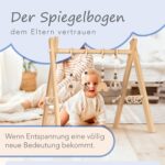 Unique Nature Spielbogen Baby aus Holz – Schadstofffreies Spieltrapez ab 0 Monaten – Bild 8