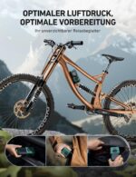 AstroAI Kabellose Elektrische Luftpumpe – Tragbare Akku-Fahrradpumpe mit LED für Fahrrad, Auto & Motorrad – Bild 4