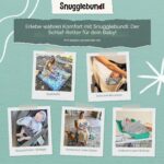 Snugglebundl Baby Bumble – Babytragehilfe aus Bio-Baumwolle für sicheres Tragen & Ablegen – Bild 5