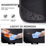 Gimars XL Kindersitzunterlage Auto, 2er-Pack – ISOFIX-geeignet Autositzschoner mit 600D Oxford – Bild 8