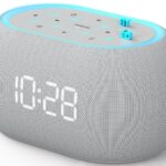 ANJANK Digitaler Radiowecker mit Bluetooth 5.0 – 4-in-1 Radio, Uhr, Nachtlicht für Schlafzimmer