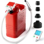 Elektrische Kraftstoff Umfüllpumpe mit Auto-Stopp-Sensor & 4 Adaptern – anngrowy