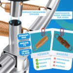 KESSER Gartentrampolin Ø 244–427 cm mit Sicherheitsnetz – GS-zertifiziert für Kinder & Erwachsene – Bild 7