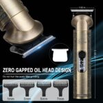 Hatteker 8in1 Bartschneider & Haartrimmer – Profi-Trimmer mit T-Klinge für Herren – Bild 5