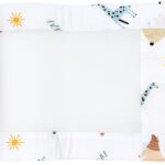 TupTam Babybett Nestchen 3D Mesh 2er-Pack 128x30 cm – Schutznetz für 140x70 Bett