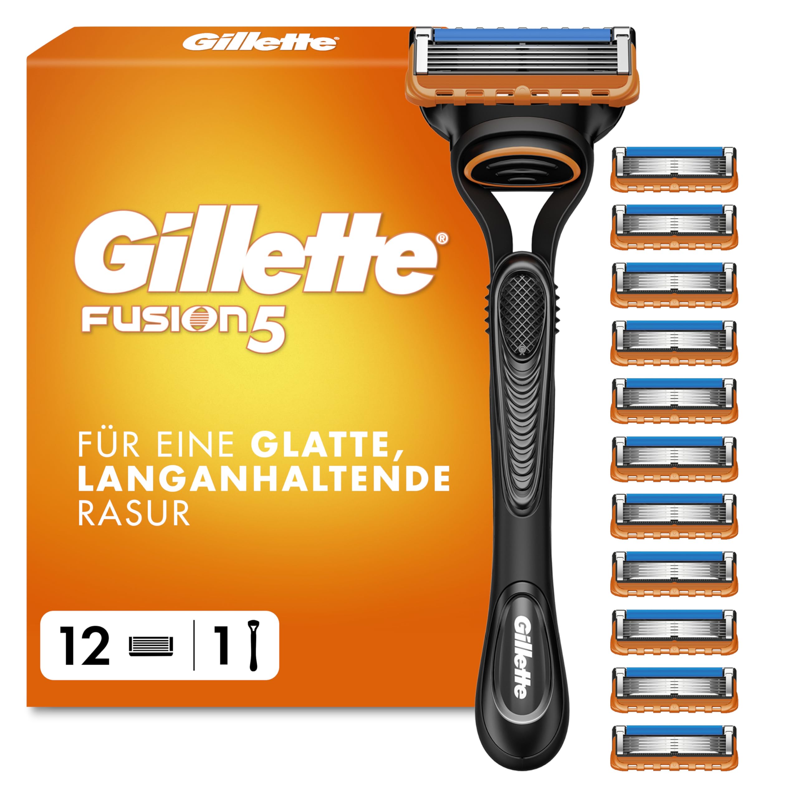 816L6QdpG9L._SY2560_.jpg Gillette Fusion 5 Nassrasierer Herren – Präzisions-Rasiersystem mit 5 Klingen – Bild 1