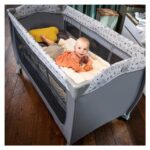 hauck Sleep N Play Center Teddy Grey – Reisebett & Laufstall ab Geburt bis 15 kg – Bild 4