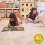 Hakuna Matte CloudSoft Spielmatte 1,27x1,27m Beige – Premium Babyteppich mit OEKO-TEX Zertifikat – Bild 6