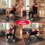Sportstech BRT250 Hantelbank – 7in1 Multifunktional bis 300 kg für effektives Heimtraining – Bild 5