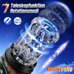 VIJISA Elektrischer Masturbator mit 7 Modi – Teleskop, Rotation & Saugfunktion für Männer – Bild 3