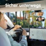 Onco Baby Autospiegel Set – Rück- & Vorwärtsgerichtet, 100% Bruchsicher & Rüttelfest – Bild 5