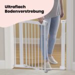 Safety 1st Flat Step Gate – Treppenschutzgitter ohne Bohren, 73–80 cm erweiterbar bis 101 cm – Bild 3