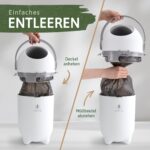 Forche® Windelmülleimer mit Kugelkopfverschluss – Geruchsdicht ohne Nachfüllkassetten – Bild 6