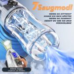 Elektrischer Masturbator mit 10 Vibrationen & 7 Saugmodi – Premium 6-in-1 Trainingsgerät für Männer – Bild 2