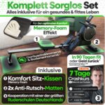 Tretmann RIVO Rudergerät klappbar – Ganzkörper-Heimtraining bis 150 kg mit Wirbelstrombremse – Bild 2