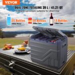 VEVOR 39 L Autokühlschrank Dual Zone mit Kompressor – Tragbar für Auto, Wohnmobil & Camping – Bild 4