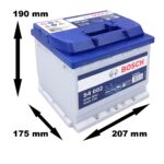 Bosch S4002 Autobatterie 52Ah 470A – Starterbatterie für Fahrzeuge ohne Start-Stopp – Bild 2